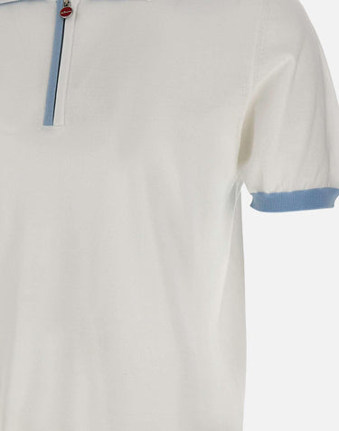 Polo mezza zip UMK0571V108A 00K KITON 