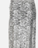 Gonna midi in pizzo 25AJJU598PA0244 V912 RABANNE 