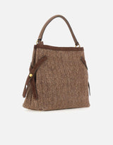 Borsa a spalla "Claudette" BS11900 PGLSPGCHOCO GIANNI CHIARINI 