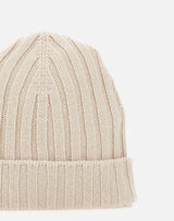 Cappello in cashmere 13165 15563999WHITE GRAN SASSO 