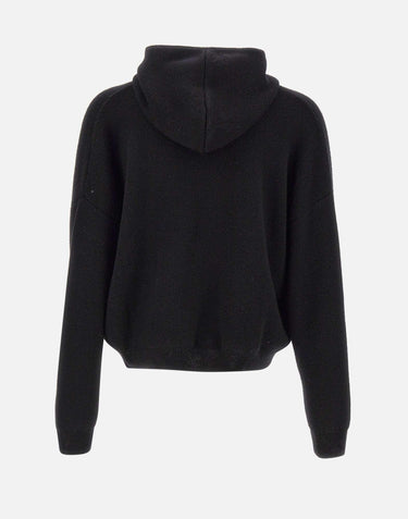 "Lampi Knit Hoodie" M07076 BLK01 HELIOT EMIL 