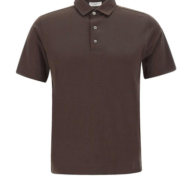 Polo in cotone Supima DK17102 MORO DIKTAT 