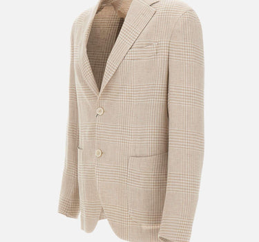 Blazer in misto lino e lana M75GIAC12 TES0M00302 ELEVENTY 