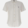 Camicia in seersucker custom-fit 710906575 001 POLO RALPH LAUREN 