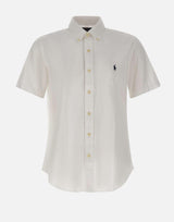 Camicia in seersucker custom-fit 710906575 001 POLO RALPH LAUREN 