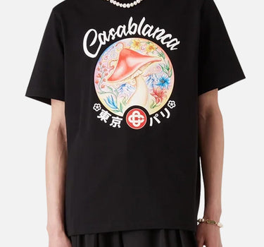 "Mushroom printed t-shirt" MPF25JTS001 05 CASABLANCA 