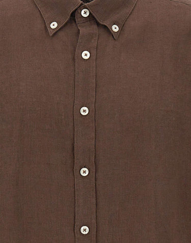 Camicia in lino a maniche corte 8585 6AY768 COLMAR ORIGINALS 