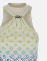 Top "Printed Draped" WSS26JTS071 01 CASABLANCA 