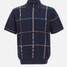 Polo in cotone lavorato a maglia M1R783ZV03025 49 PAUL SMITH 