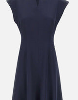 Abito midi a trapezio RZ16445 NAVY NISSA 