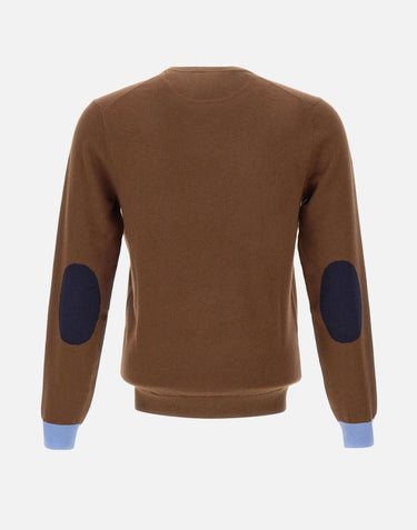 Maglia in lana e cotone K45143 08 SUN68 