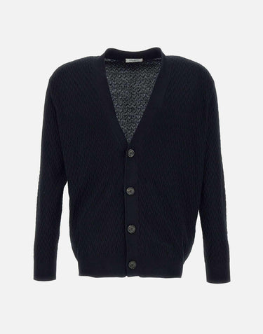 Cardigan in cotone A036 F3009000 PAOLO PECORA 