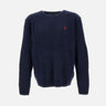 Maglia  "Classic" in lana e cashmere 710876762 002 POLO RALPH LAUREN 