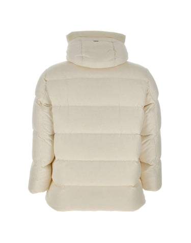Piumino in misto seta e cashmere PI001382U 380871200 HERNO 