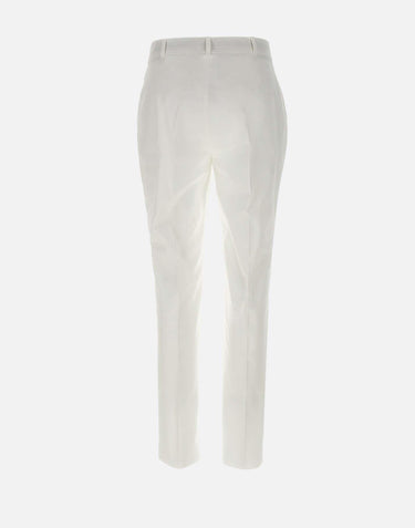 Pantaloni "David" in gabardina di cotone 2516131022600 001 MAX MARA STUDIO 