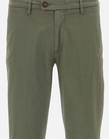 Pantaloni "Mucha10" in cotone stretch e lyocell P24910JM 7F2095231 RE-HASH 
