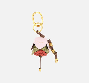 Portachiavi "Straw Flower" PCSTRAWFLOWER01 CUOIOMIX GIANNI CHIARINI 