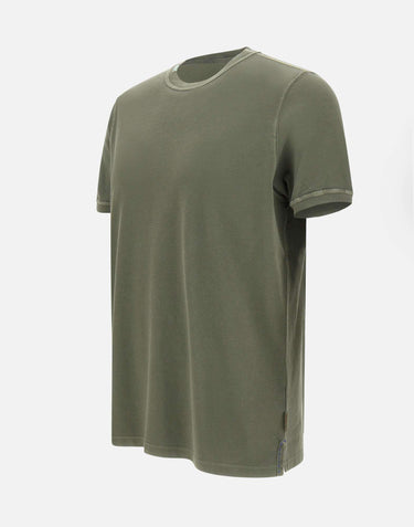 T-shirt "Disk" in cotone DISKR00460 MILITARE BOB 
