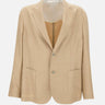 Blazer in lana, seta e lino 48009 0011 BARBA 