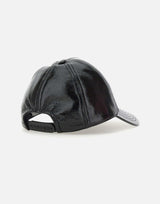Cappello da baseball in vinile "Reedition" PERACT002VY0014 BLACK COURREGES 