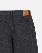 Shorts in denim "Laser monogram" MSP26TR397 01 CASABLANCA 