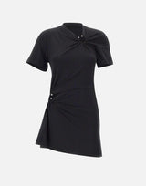 Abito cut-out con anelli 26PJR0243C00555 P001 RABANNE 