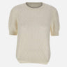 Maglia a maniche corte con paillettes 13231 32430004 GRAN SASSO 