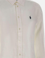 Camicia in lino 211970730 518 POLO RALPH LAUREN 