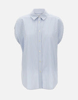 Camicia in popeline di cotone a righe CFWWSI2021 FRUT537831199 WOOLRICH 