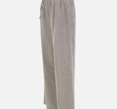 Pantalone "Clark" CLARK GREY LOULOU DE SAISON 