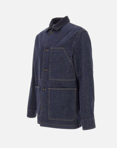 Giacca in denim O1510233 6001 PAOLO PECORA 