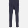 Pantaloni in misto lana e seta 50560833 404 BOSS 