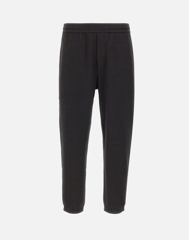 Jogger in jersey jacquard EM003443 AF13700FC231 EMPORIO ARMANI 