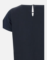 "T-shirt mixed fabric" T35217 07 SUN68 