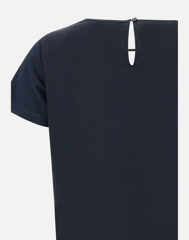 "T-shirt mixed fabric" T35217 07 SUN68 