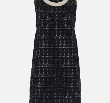 Abito corto in misto cotone MF5057MA25R P9017 LIU-JO 