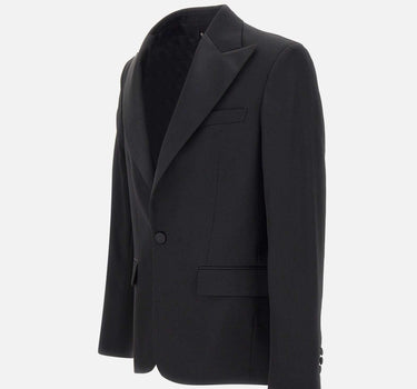 Blazer "Tuxedo" in fresco lana GMP01671 P000096590100 GOLDEN GOOSE 