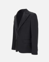 Blazer "Tuxedo" in fresco lana GMP01671 P000096590100 GOLDEN GOOSE 