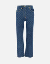 Jeans con losanghe all-over PJ95N51E2 139 ELISABETTA FRANCHI 