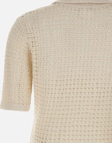 Maglia in seta a maniche corte M81MAGM28 MAG0M02000 ELEVENTY 