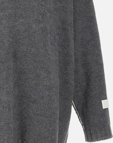 Maglia over con cuciture a contrasto S52HN0016 M13289859M MM6 MAISON MARGIELA 