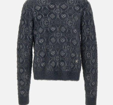 "Fluffy Monogram Jumper" MAW25KW1095 01 CASABLANCA 