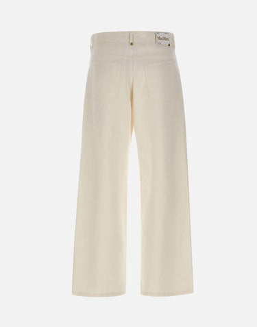 Pantalone 5 tasche in cotone e lino 2619131083600 001 'S MAX MARA 