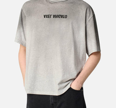 "Distort light t-shirt" A3543001 GREY AXEL ARIGATO 