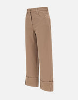 Pantaloni " Cervia in bull di cotone stretch 2519131031600 003 'S MAX MARA 