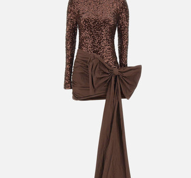 "Sequins Bow Mini Dress" 114881 2910 ROTATE BIRGER CHRISTENSEN