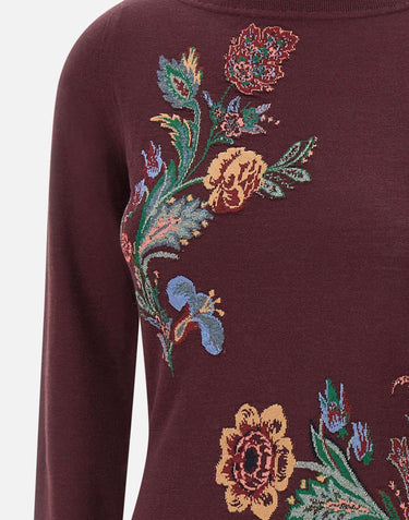 Maglia in misto lana jacquard WRKE0318 AQ170F0130 ETRO 