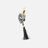 Portachiavi con zebra PCZEBRA03 BIANCONERO GIANNI CHIARINI 