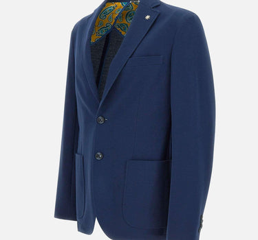 Blazer  in  cotone stretch 3832G2900MC 25327388 MANUEL RITZ 