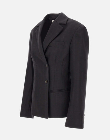 "Sailor Wool Fitted Blazer" 5747244 001 HERSKIND 